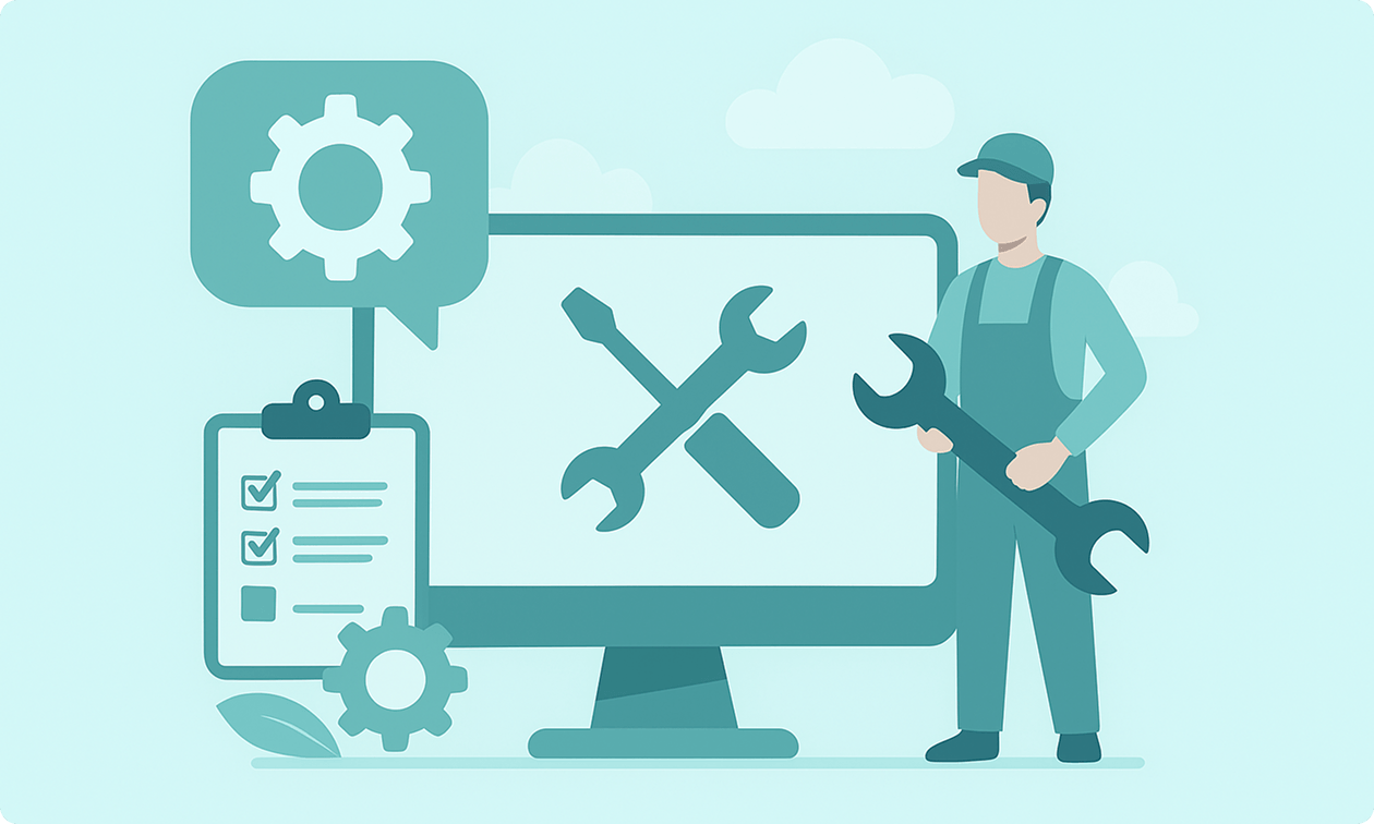 خدمة الصيانة